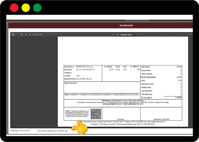 RECEPCION DE DOCUMENTOS - XML