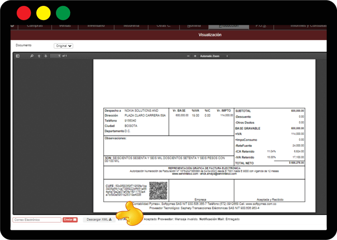 VENTAS - FACTURA - VISTAPREVIA XML