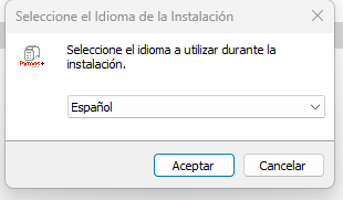 seleccionar idioma