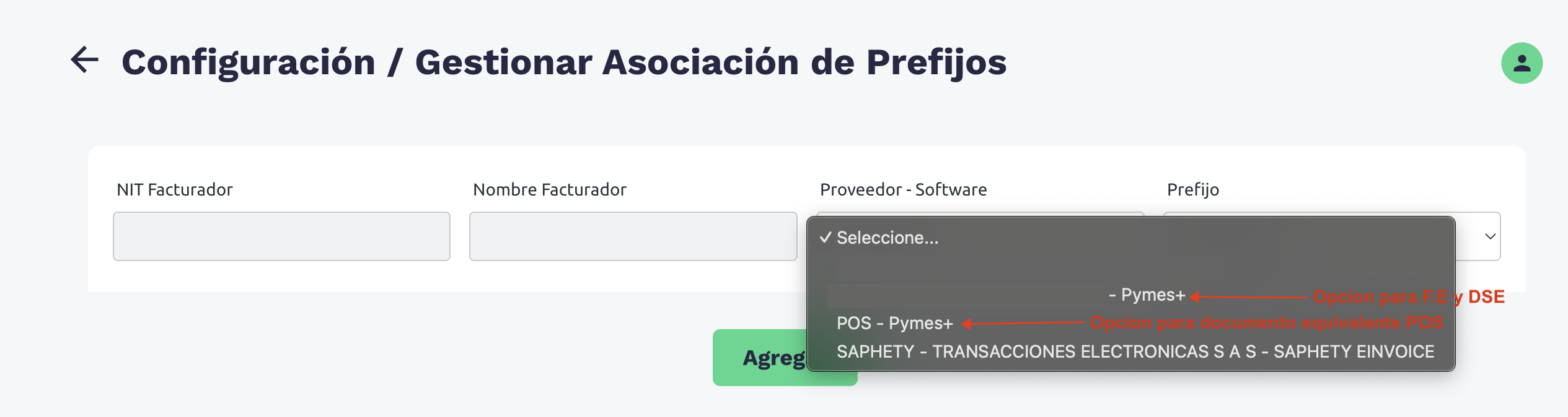 ¿Cómo asociar prefijos para facturación electrónica en el portal DIAN ...